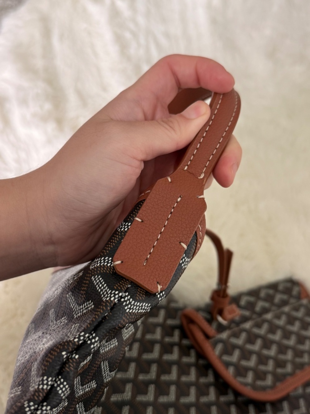 Boheme Hobo PM Bag - Brown Strap Luxury - Picture 7 of 16